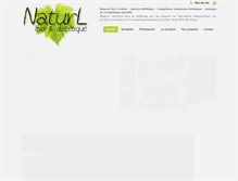 Tablet Screenshot of naturl.eu